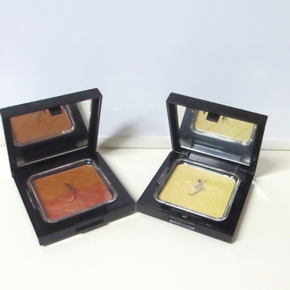 YBF best bronzer & beYoutiful blush -Neutralizing Pressed Yellow Powder (2pc)